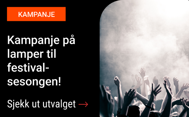 Festivalsesongen lamper kampanje